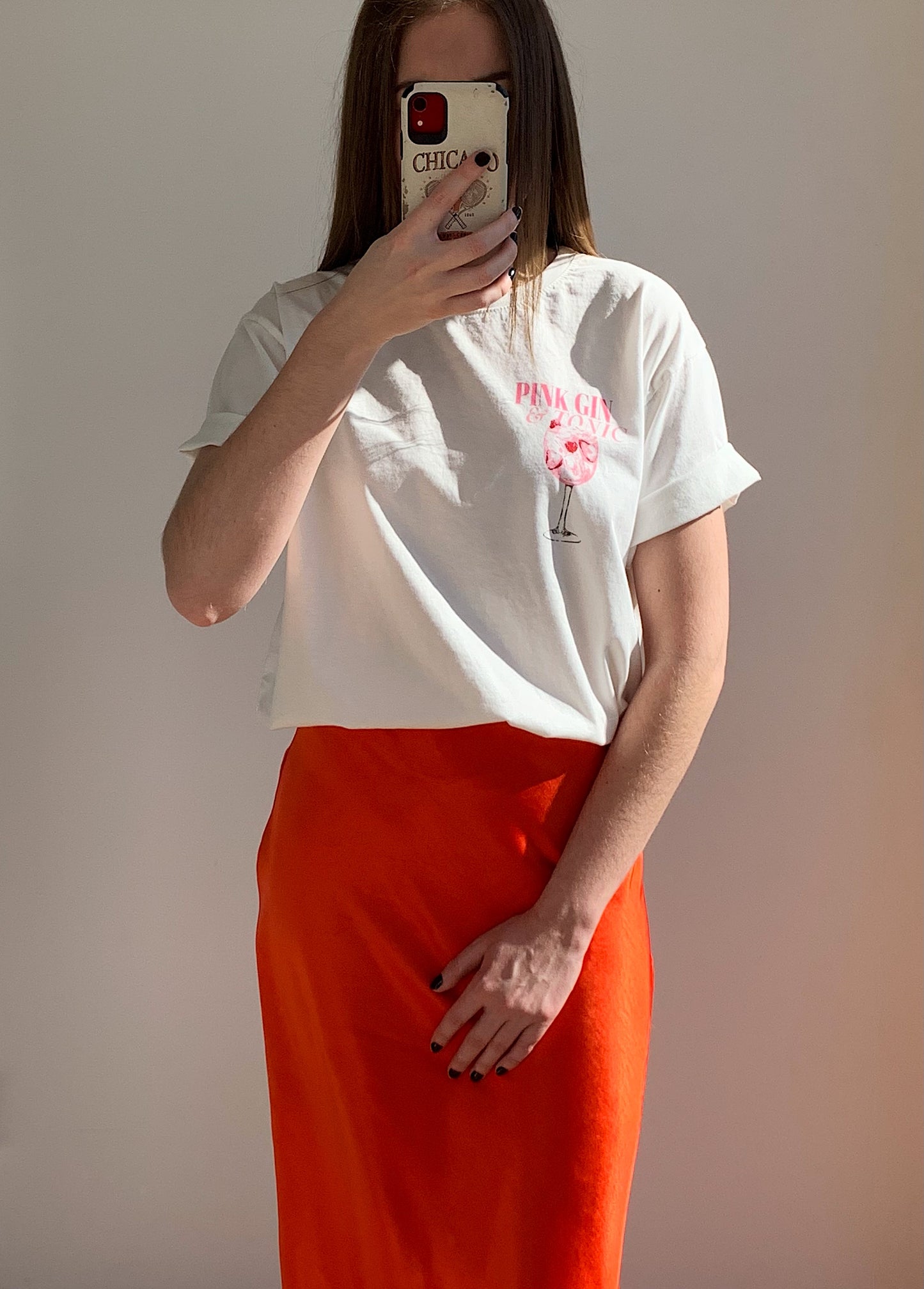 T-shirt GIN blanc