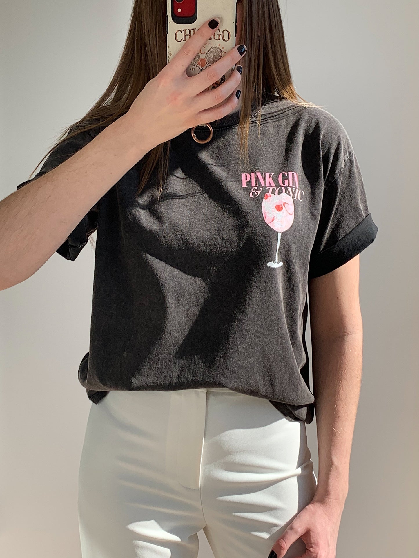 T-shirt GIN gris
