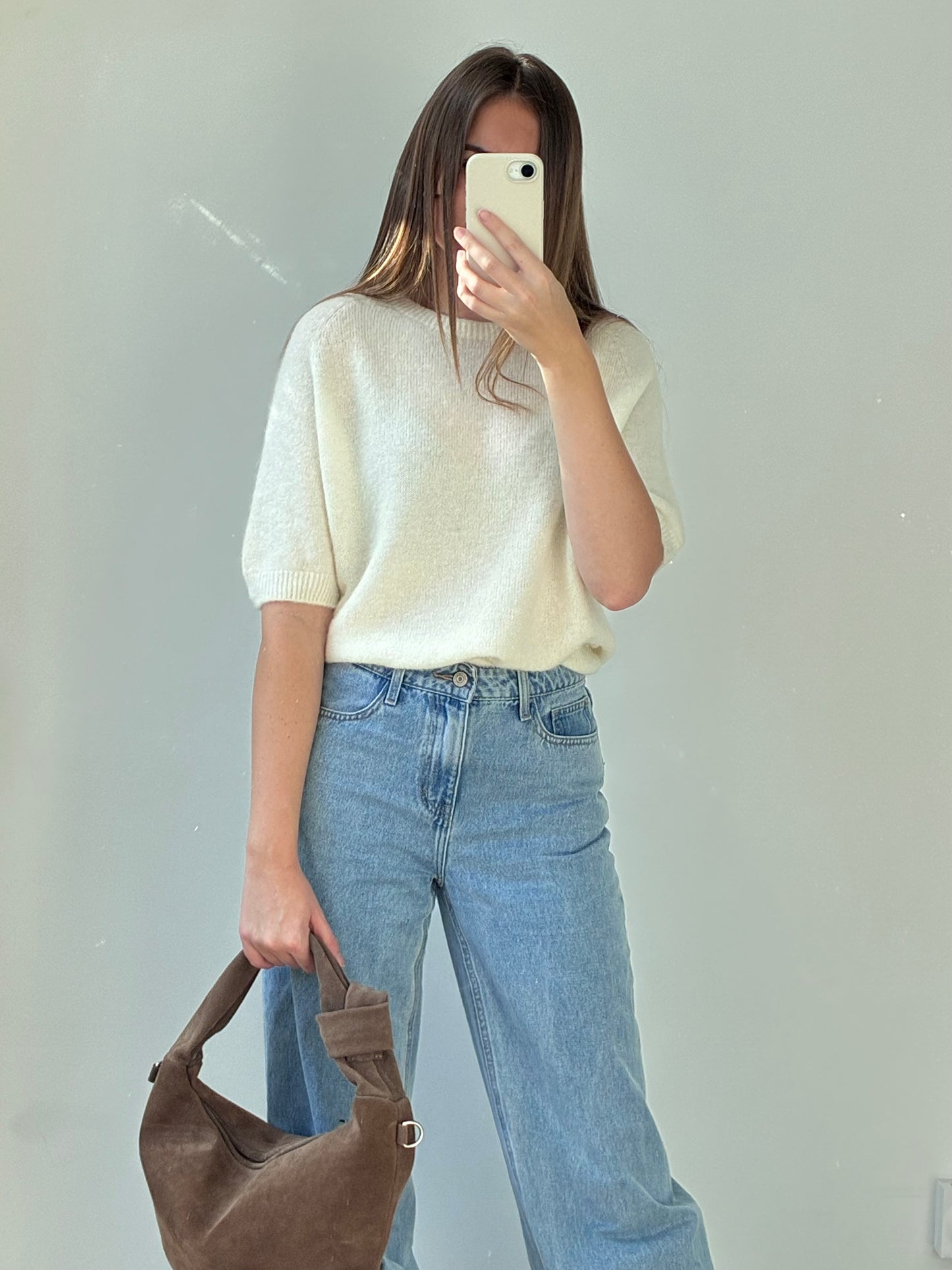 Pull LAURA écru