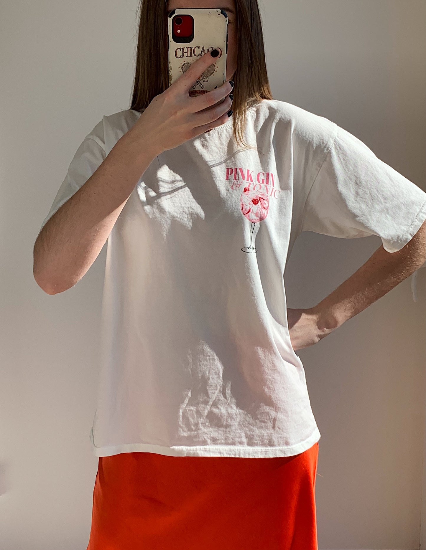 T-shirt GIN blanc