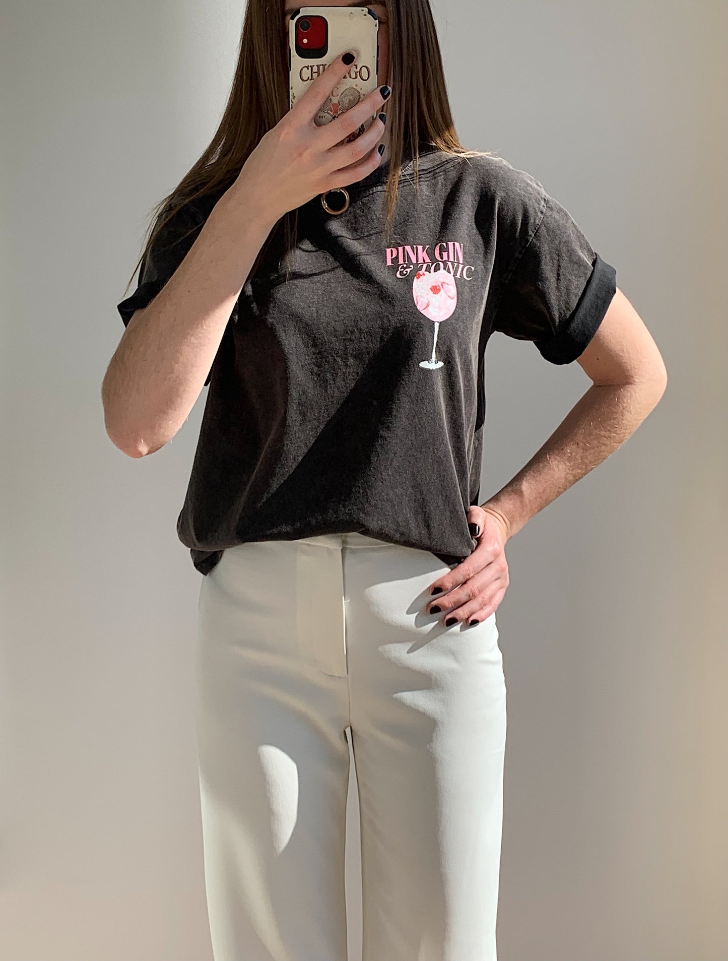 T-shirt GIN gris