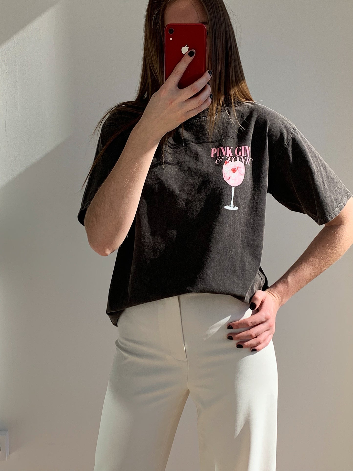 T-shirt GIN gris