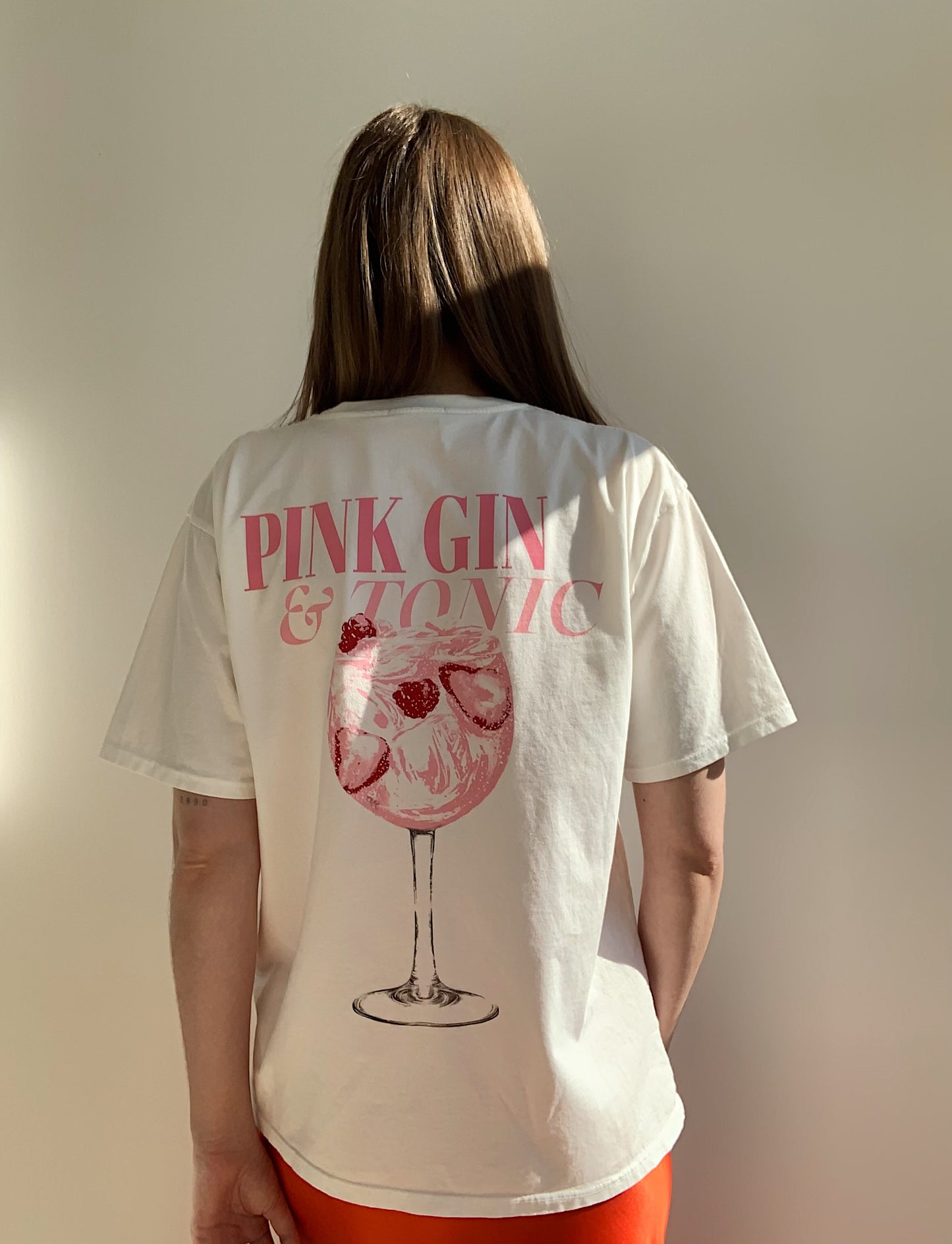 T-shirt GIN blanc