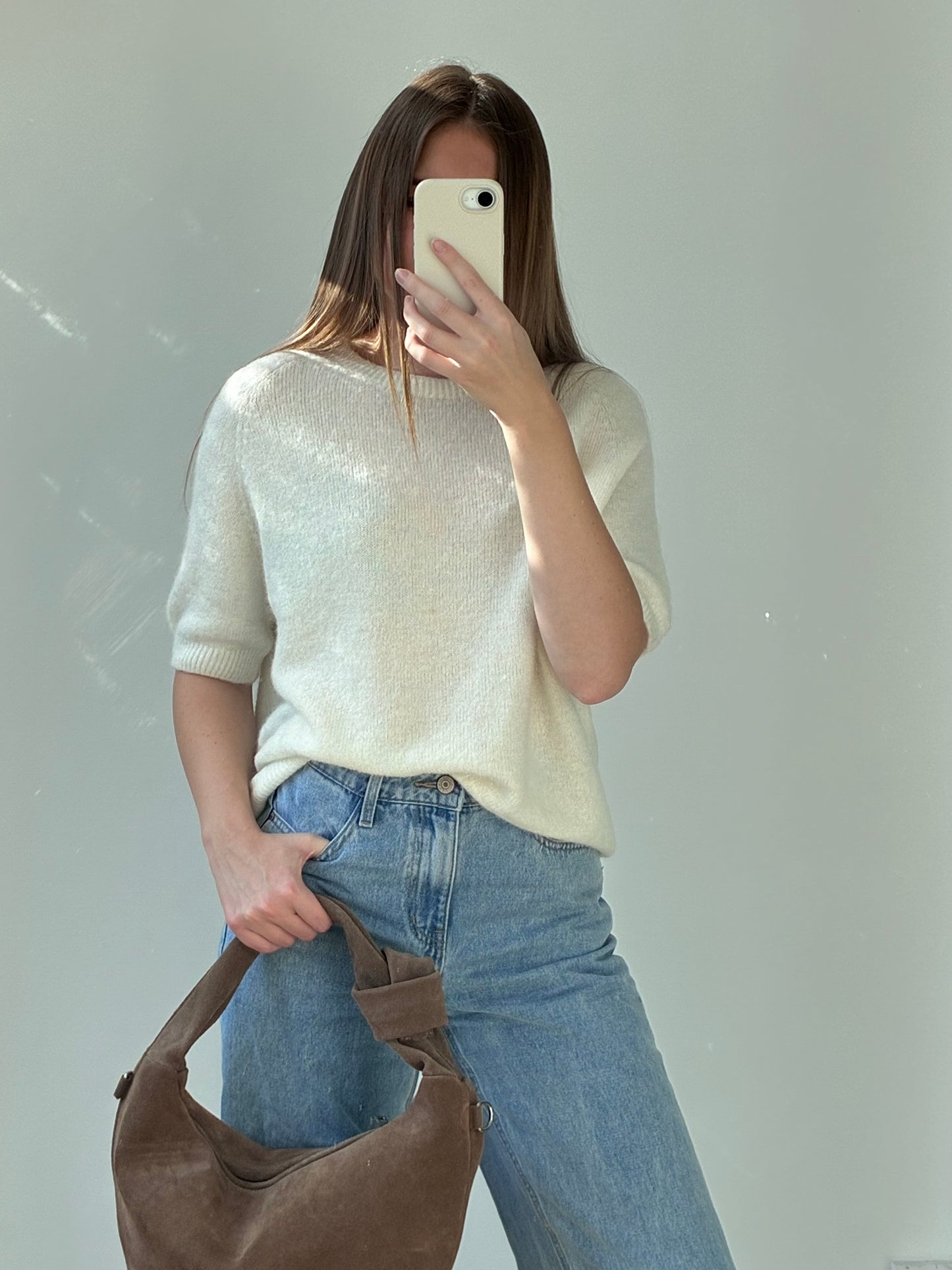 Pull LAURA écru