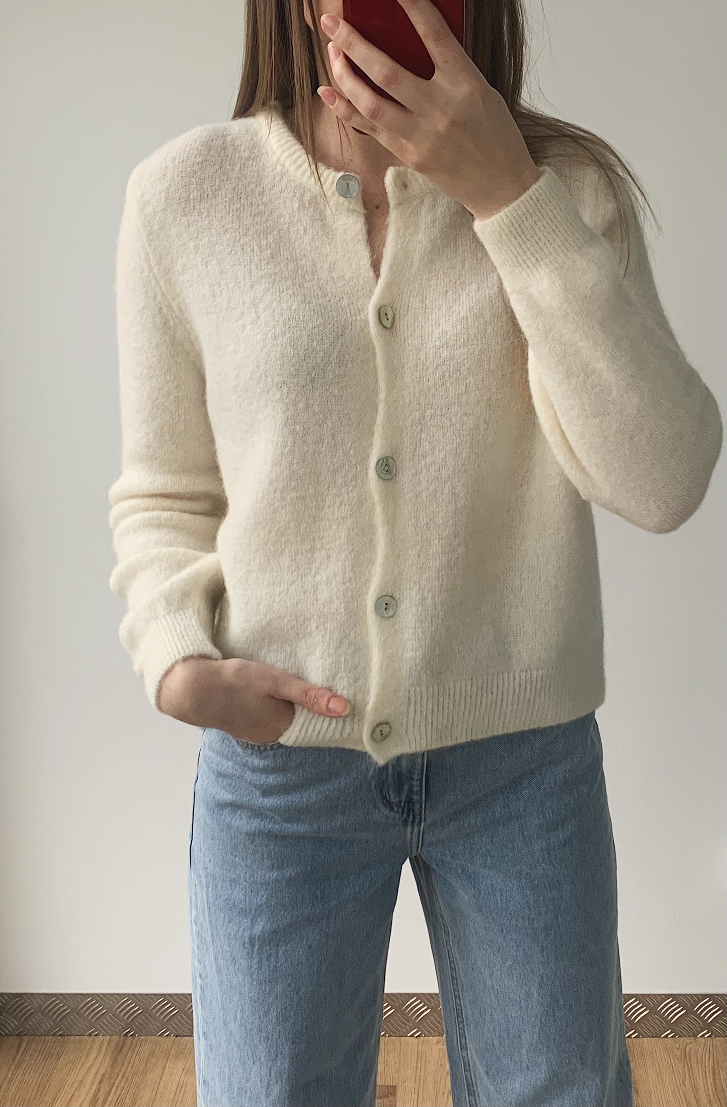 Cardigan LEO écru