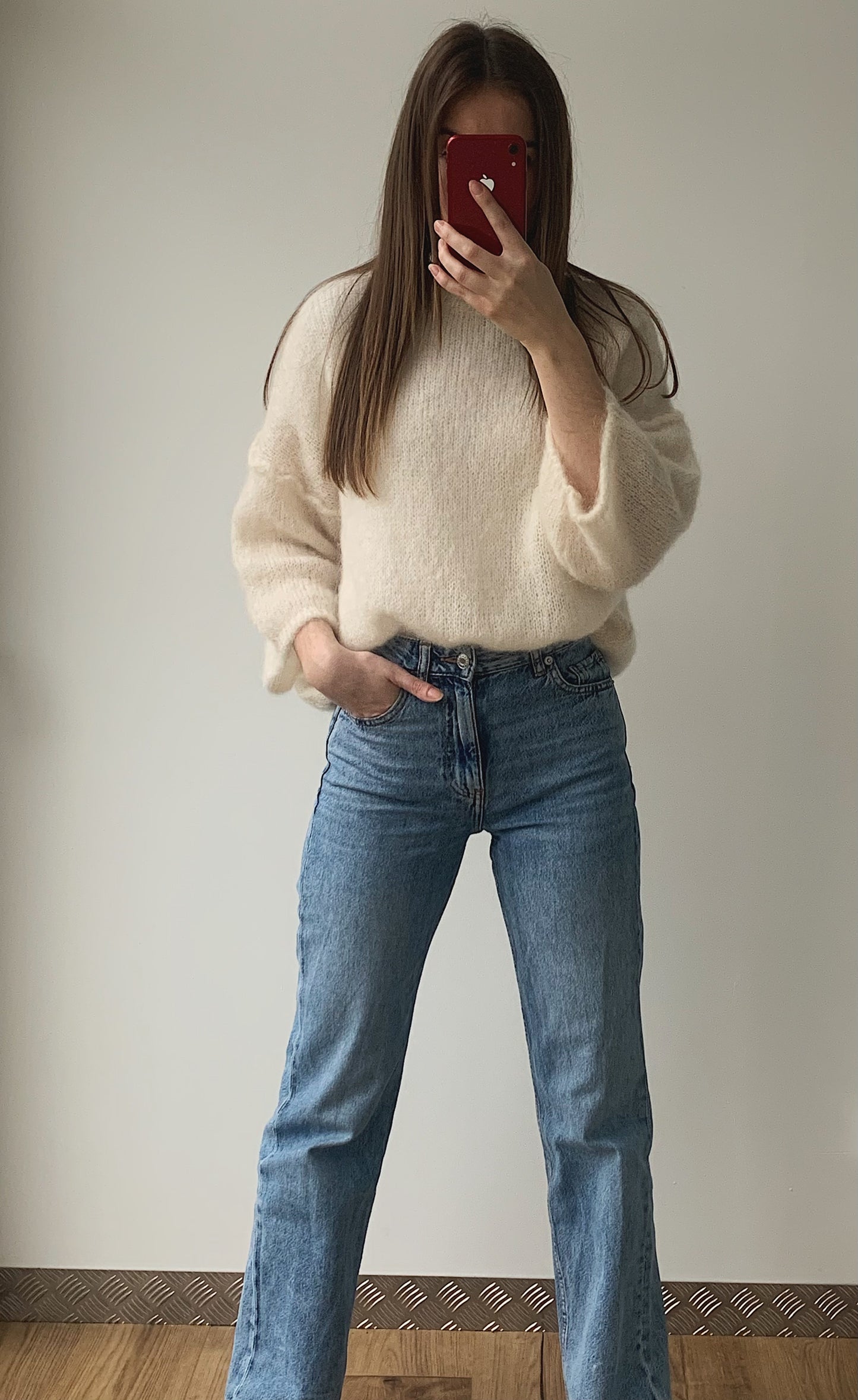 Pull LIA écru