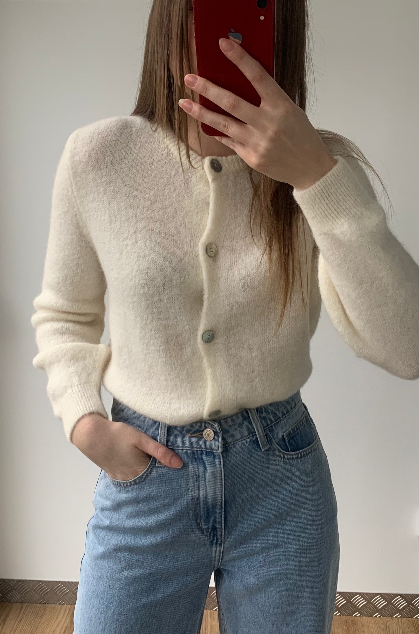Cardigan LEO écru